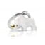 Metalmorphose | White Rhino Keyring