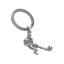 Metalmorphose | Matt Chrome Football Player Keyring