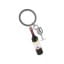 Metalmorphose | Wine Bottle & Glass Keyring