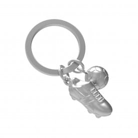 Metalmorphose | Silver Football & Shoe Keyring