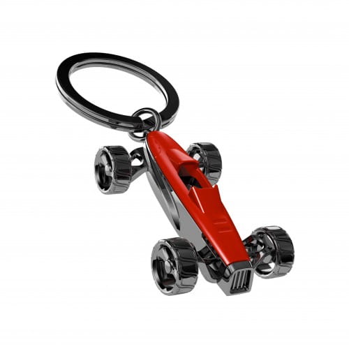 Metalmorphose | Red Racing Car Keyring