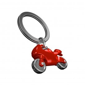 Metalmorphose | Red Motorcycle Keyring