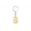 Metalmorphose | Alphabet Balloon Keyring | Letter B