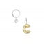 Metalmorphose | Alphabet Balloon Keyring | Letter C