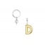 Metalmorphose | Alphabet Balloon Keyring | Letter D