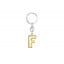 Metalmorphose | Alphabet Balloon Keyring | Letter F