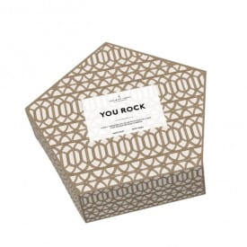 The Gift Label | Pentagonal Gift Box for Her | You Rock | Hand Soap & Body Wash