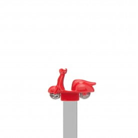 Metalmorphose | 3D Red Scooter Bookmark