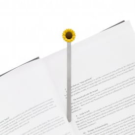 Metalmorphose | 3D Yellow Sunflower Bookmark