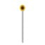 Metalmorphose | 3D Yellow Sunflower Bookmark