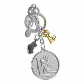 Metalmorphose | St Christopher Charm Keyring