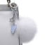 Metalmorphose | Blue Cloud with Pom Pom Charm Keyring