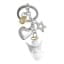 Metalmorphose | White Angel Drop Charm Keyring