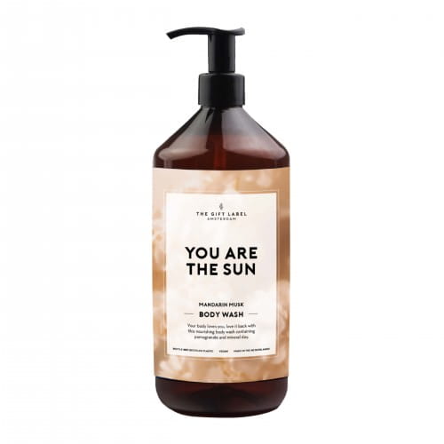 The Gift Label | Body Wash | You Are The Sun | Mandarin Musk | 1000ml