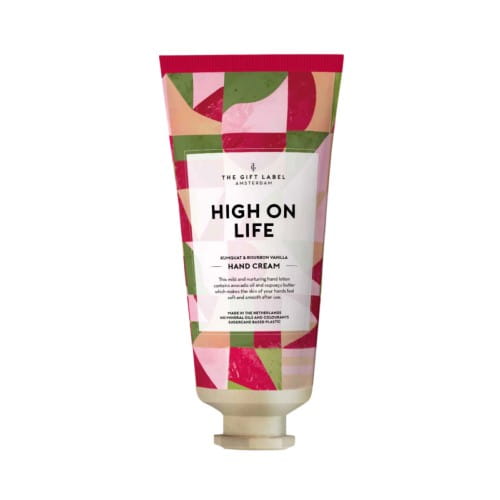 The Gift Label | Hand Cream Tube | High On Life | Kumquat & Bourbon Vanilla | 40ml