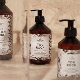 The Gift Label | Hand Soap | You Rock | Kumquat & Bourbon Vanilla | 500ml