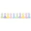 Dhink | LED String Lights | Mixed Coloured Pastel Unicorns | 10 Lights