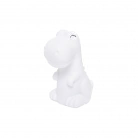 Dhink | Mini Colour Changing LED Night Light | White Dinosaur with Soft Green Mane