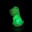 Dhink | Mini Colour Changing LED Night Light | Green Dinosaur with Dark Green Mane