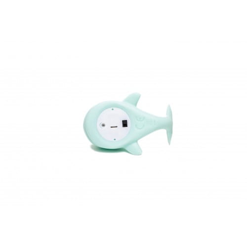 Dhink | Mini Colour Changing LED Night Light | Pastel Blue Narwhal with White Horn