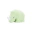 Dhink | Mini Colour Changing LED Night Light | Soft Green Rhino with White Horns
