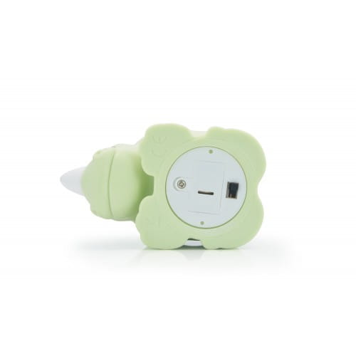 Dhink | Mini Colour Changing LED Night Light | Soft Green Rhino with White Horns