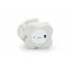 Dhink | Mini Colour Changing LED Night Light | Soft Grey Elephant with Black Eyes