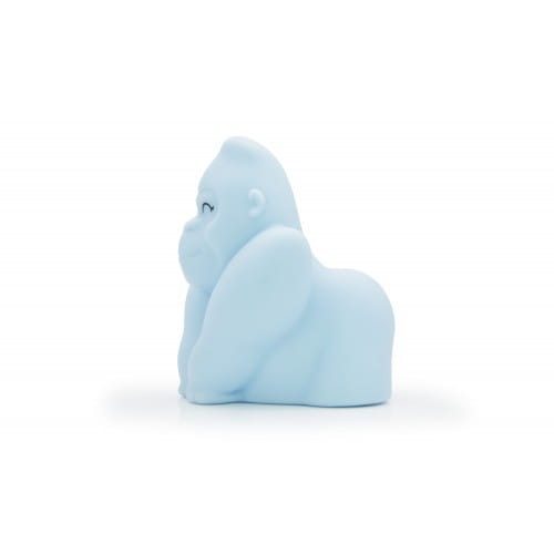 Dhink | Mini Colour Changing LED Night Light | Soft Blue Gorilla with Black Eyes