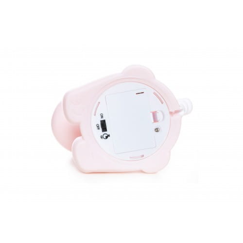 Dhink | Medium Colour Changing LED Night Light | Pastel Candy Pink Unicorn with White Mane & Horn