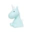 Dhink | Medium Colour Changing LED Night Light | Baby Sky Blue Unicorn with White Mane & Horn