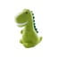 Dhink | Medium Colour Changing LED Night Light | Green Dinosaur with White Teeth