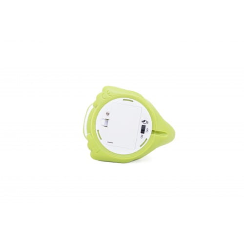 Dhink | Medium Colour Changing LED Night Light | Green Dinosaur with White Teeth