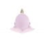 Dhink | Medium Colour Changing LED Night Light | Pastel Candy Pink Narwhal with Gold Horn