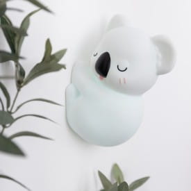 Dhink | Medium Colour Changing LED Night Light | White Sleeping Koala