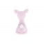 Dhink | Medium Colour Changing LED Night Light | Pastel Candy Pink Fallow Deer with White Tail