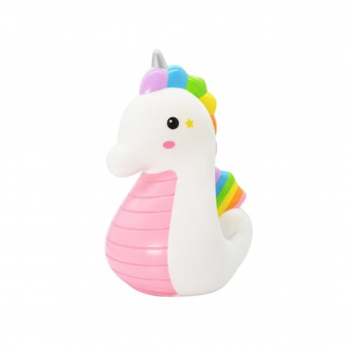 Dhink | Medium Colour Changing LED Night Light | Rainbow Coloured Seahorse