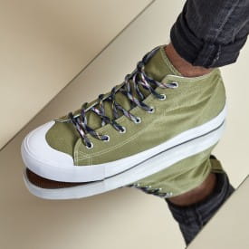 Sliwils | Fabric Shoelaces | Genuine Green & Navy Tartan | 120cm