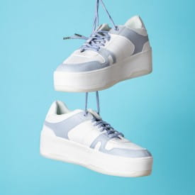 Sliwils | Fabric Shoelaces | Manhattan Denim Blue | 120cm