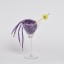 Sliwils | Fabric Shoelaces | Manhattan Metallic Purple | 120cm