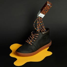 Sliwils | Fabric Shoelaces | Balam Brown Spots | 120cm