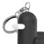 Canar | Silicone Duck Keyring | Black