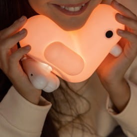 Canar | LED Duck Mood Light | Pastel Pink