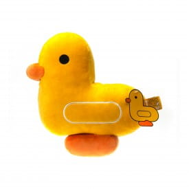 Canar | Fleece Duck Cushion | Yellow