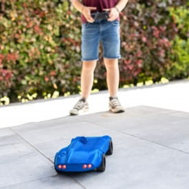 KIDYWOLF | KIDYCAR Remote Control Car with Lights | Blue