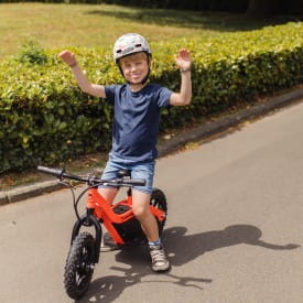 KIDYWOLF | KIDYBIKE Kids' Electric Balance Bike | Red