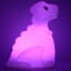 KIDYWOLF | KIDYNIGHT Soft Touch Rechargeable Night Light | Dino