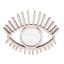 Helio Ferretti | Wooden Eye Mirror with Led Lights