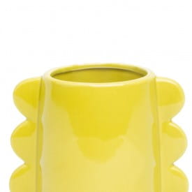 Helio Ferretti | Waves Medium Vase | Yellow | 11cm