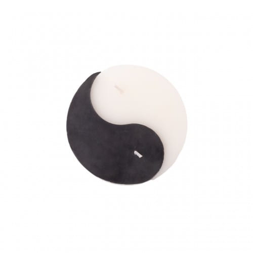 Helio Ferretti | Ying & Yang Candles | Black & White | Set of 2