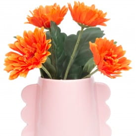 Helio Ferretti | Waves Large Vase | Pink | 19cm